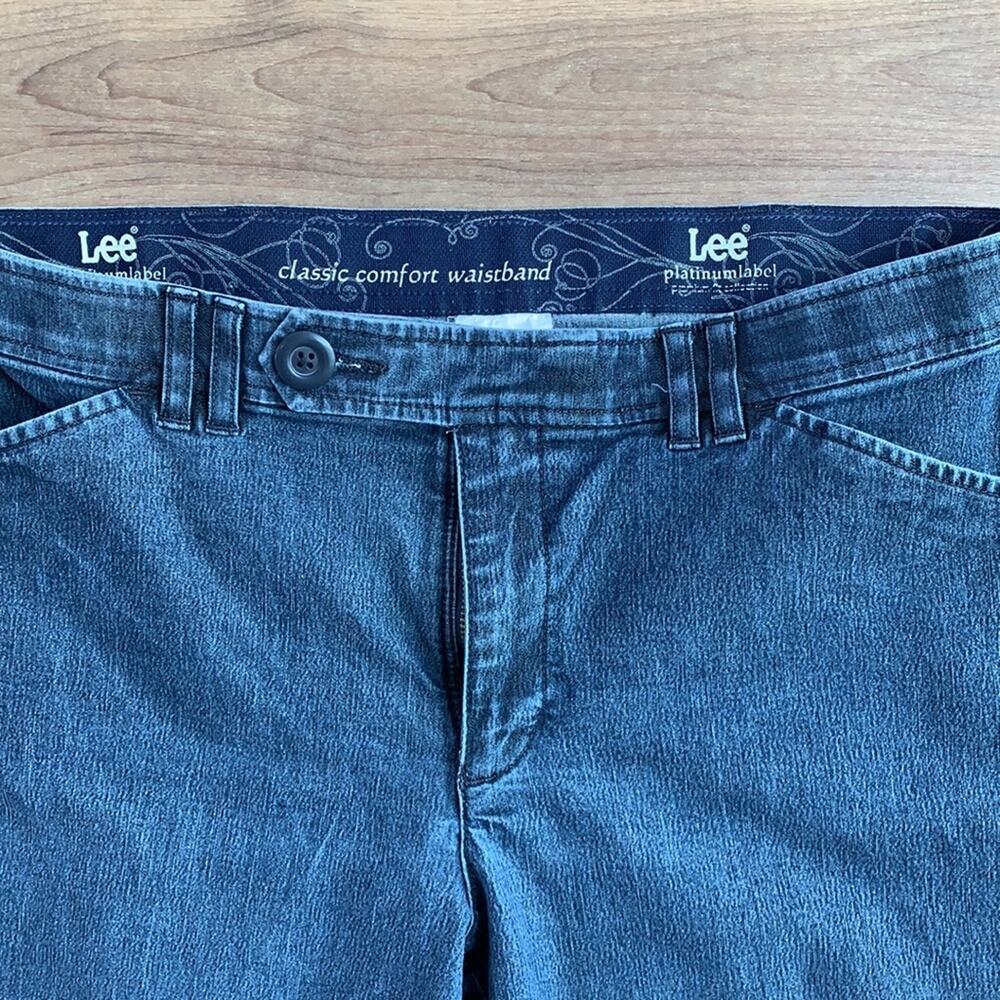 LEE Platinum Label Premium Fit Denim Jeans Sz 8 - Picture 3 of 9